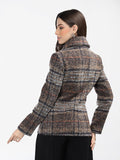 Women Winterwear Single Breasted Coat
