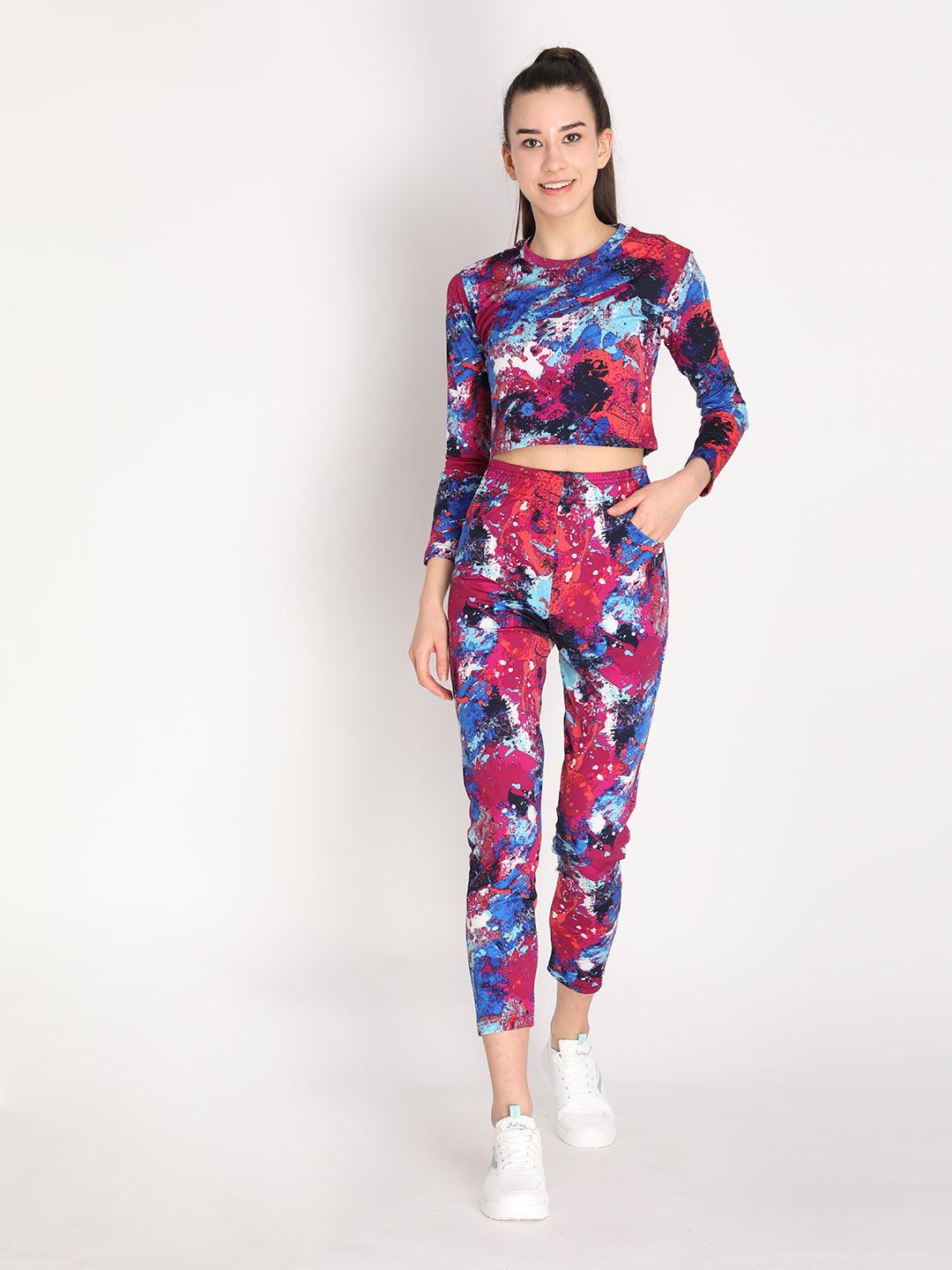 Women's Printed Co-Ord Set | CHKOKKO - Chkokko
