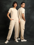 Couple Co-Ord Set - Beige