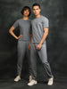 Couple Co-Ord Set - Slate Grey