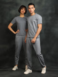 Couple Co-Ord Set - Slate Grey