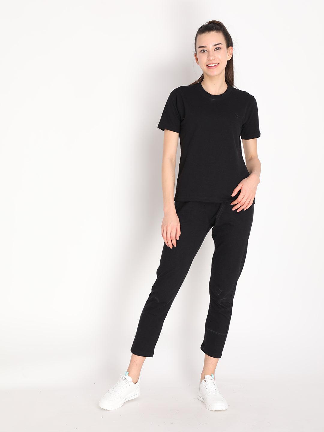 Women's Black CO-Ord set | CHKOKKO