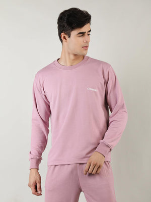 Men's Pink Half Sleeeves T-shirt