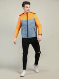 Men Colorblocked Puffer Jackets | CHKOKKO - Chkokko