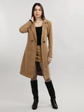 Women Winter Wear Double Breasted Long Coat