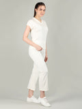Women's Cream Co-Ord Set | CHKOKKO