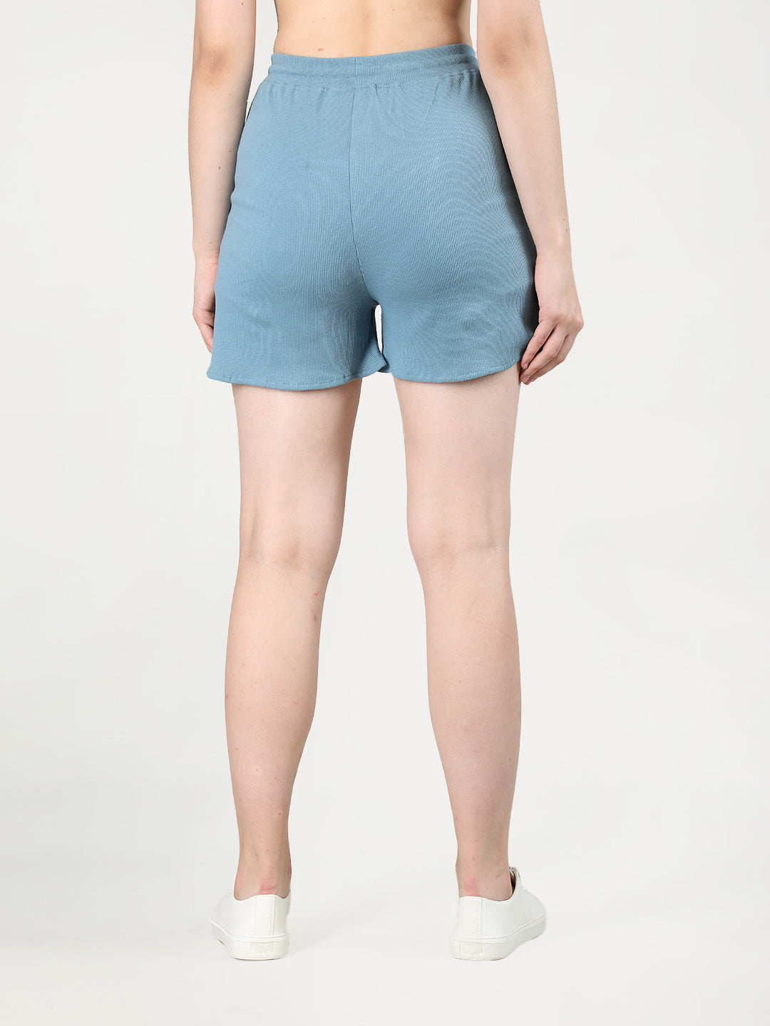 Women Solid Cotton Shorts
