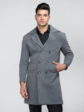 Men Winter Wear Double Breasted Long Coat