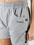 Women Solid Cotton Shorts | CHKOKKO - Chkokko
