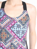 Women's Printed Yoga Workout Basic Jumpsuit | CHKOKKO - Chkokko
