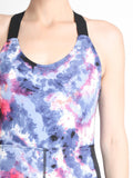 Women's Printed Yoga Workout Basic Jumpsuit | CHKOKKO - Chkokko
