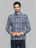 Men Checked Woolen Pea Coat