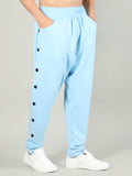Men Solid Cotton Trackpants | CHKOKKO