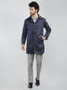chkokko Men Single Breasted Coat