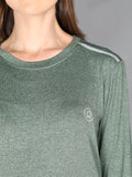 Women Full Sleeves Sports Gym T Shirt | CHKOKKO - Chkokko