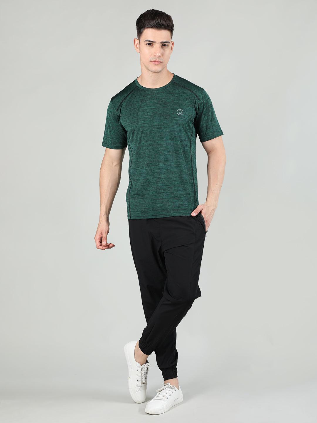 Men's Half Sleeves Gym Regular Fit T-Shirt | CHKOKKO - Chkokko