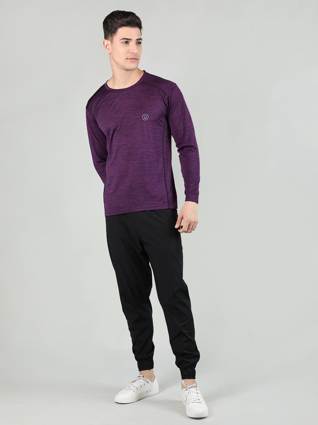 Men's Full Sleeves Regular Dry Fit Gym T-Shirt | CHKOKKO - Chkokko