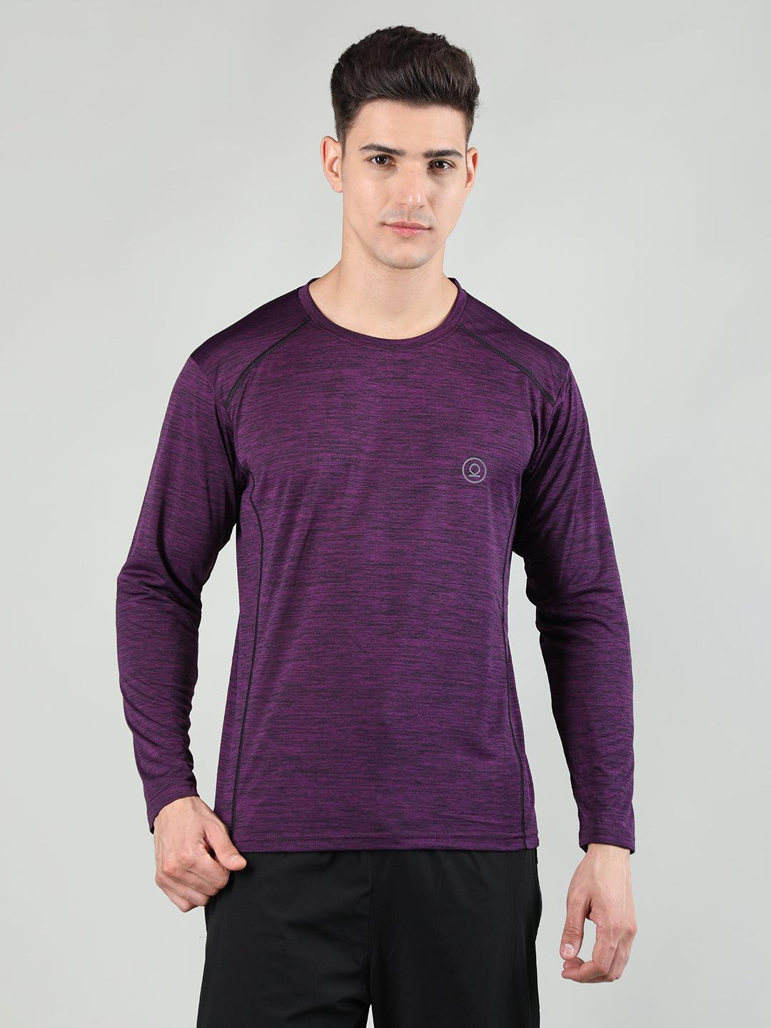 Men's Full Sleeves Regular Dry Fit Gym T-Shirt | CHKOKKO - Chkokko