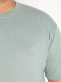 Men's Terry Cotton Loose Fit Half Sleeves T-Shirt | CHKOKKO - Chkokko