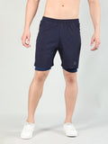 Men Running Sports Double Layered Shorts With Pocket | CHKOKKO - Chkokko