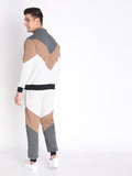 Dark Grey, Brown, Ecru