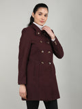 Women Double-Breasted Winter Overcoat