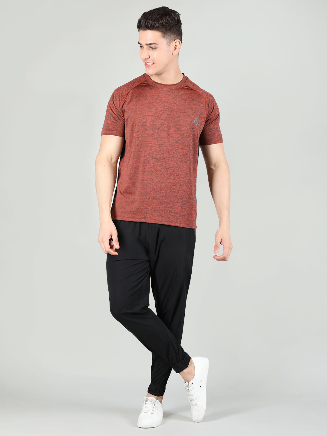 Men's Indian Red Gym T-shirt