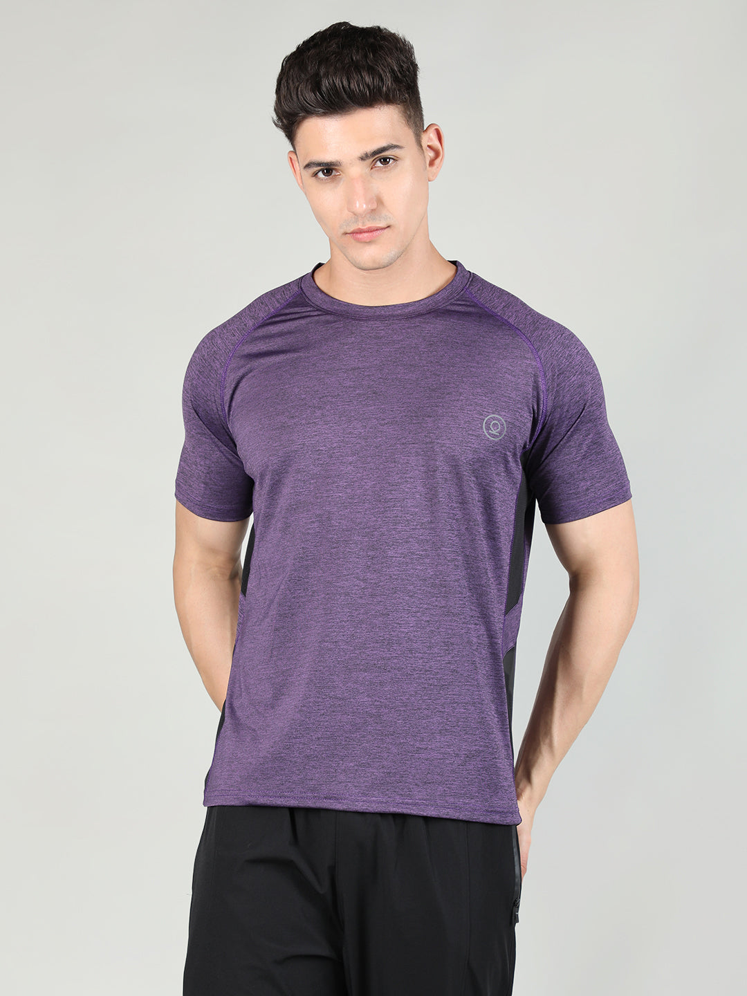 Men's Purple Gym T-shirt