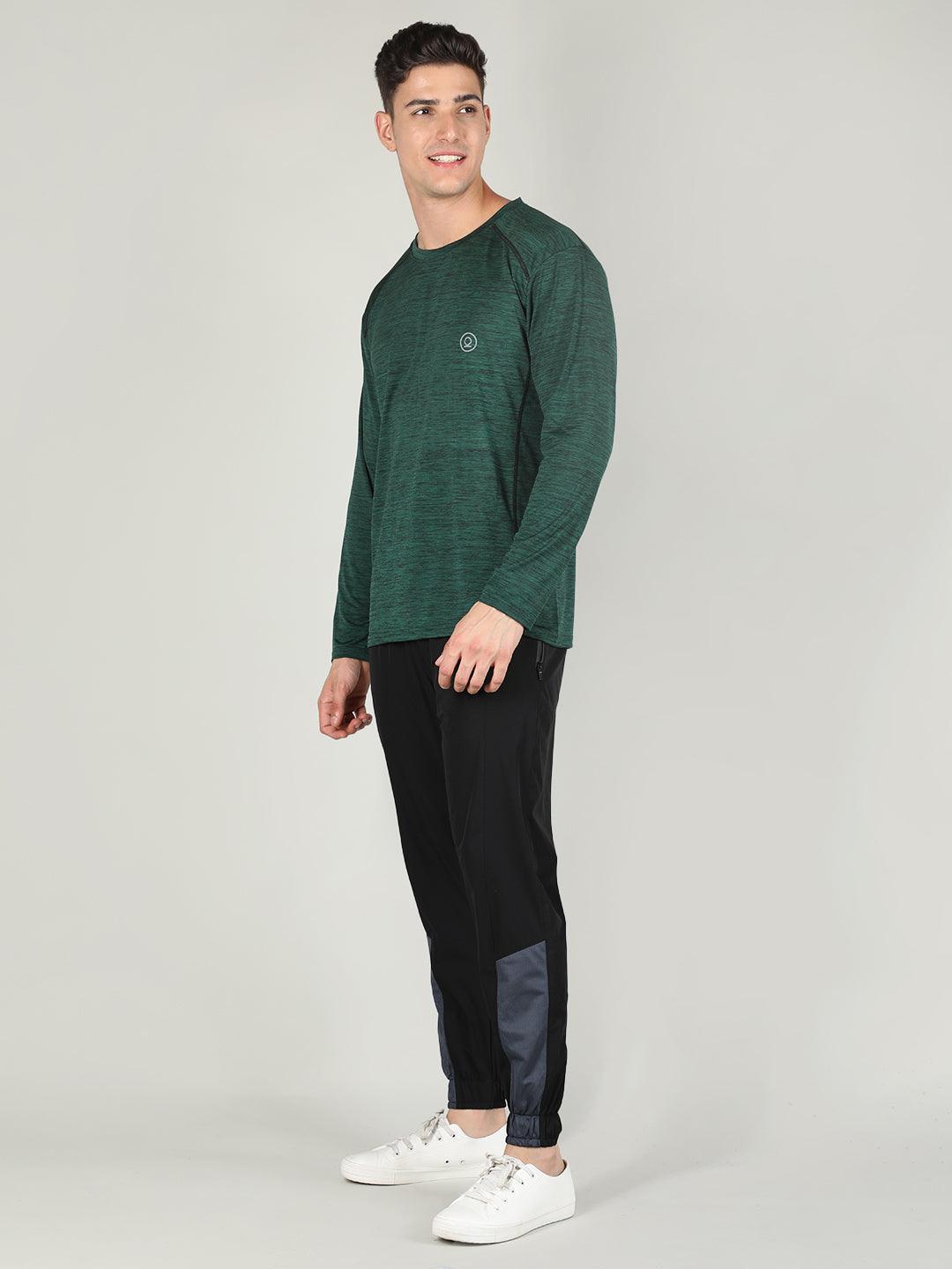 Men's Full Sleeves Regular Dry Fit Gym T-Shirt | CHKOKKO - Chkokko