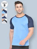 Men's Sports T-Shirts Pack of 3 | CHKOKKO