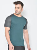 Bottle Green Dark Grey
