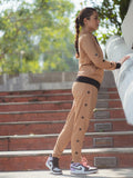 Women Solid Cotton Trackpants | CHKOKKO - Chkokko