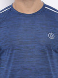 Men's Half Sleeves Regular Dry Fit Gym Sports T-Shirt | CHKOKKO - Chkokko