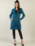 Women Winter Wear Double Breasted Long Coat