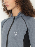 Women's Full Sleeves Sports Gym Jacket | CHKOKKO - Chkokko
