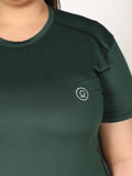 Women Half Sleeve Sports Gym T-Shirt | CHKOKKO - Chkokko