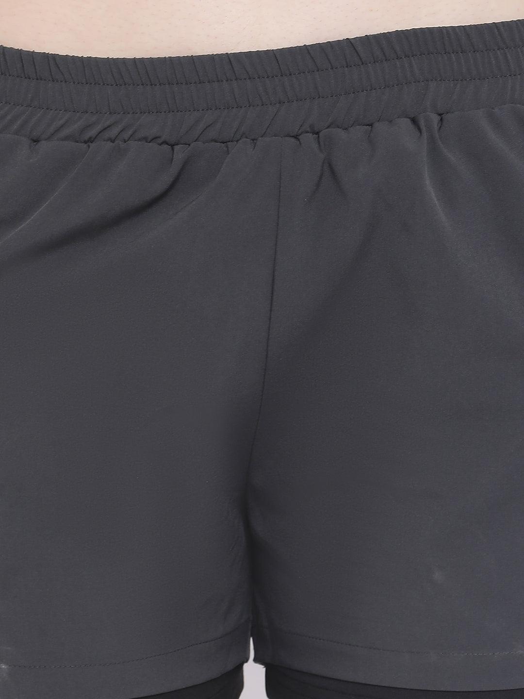 Women's Double Layered Sports Running Shorts | CHKOKKO - Chkokko