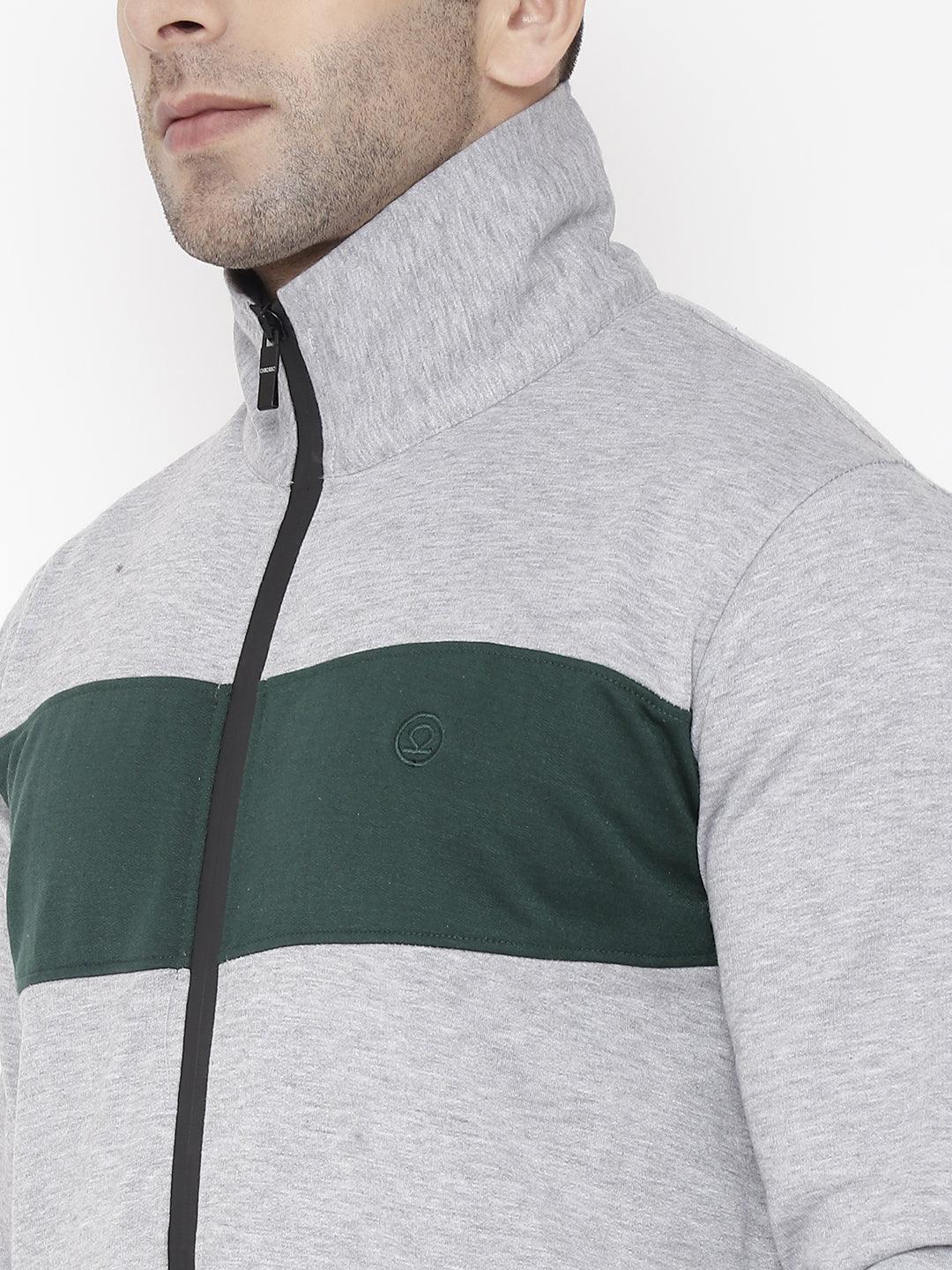 Light Grey Bottle Green