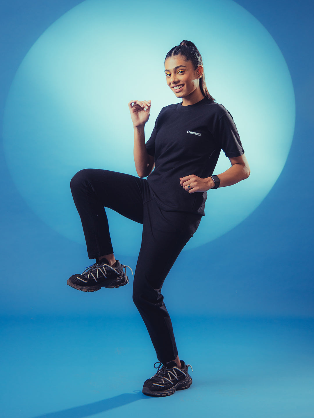 Women's Black CO-Ord set | CHKOKKO