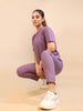 Women's Purple Regular Co-Ord Set